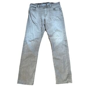 Alberto Jeans Men's 32x32 Stone DS Denim Modern Fit Oeko-Tex Denim Jeans Stretch